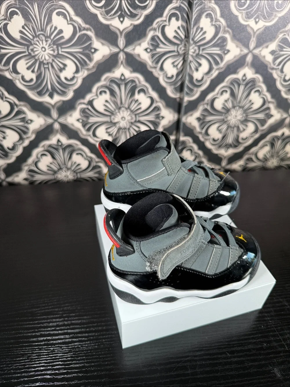 Nike Air Jordan 6 Rings Size 5C Baby Shoes